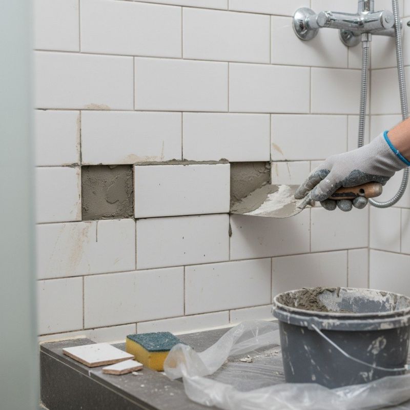 Local Bathroom Grout Repair pros at work